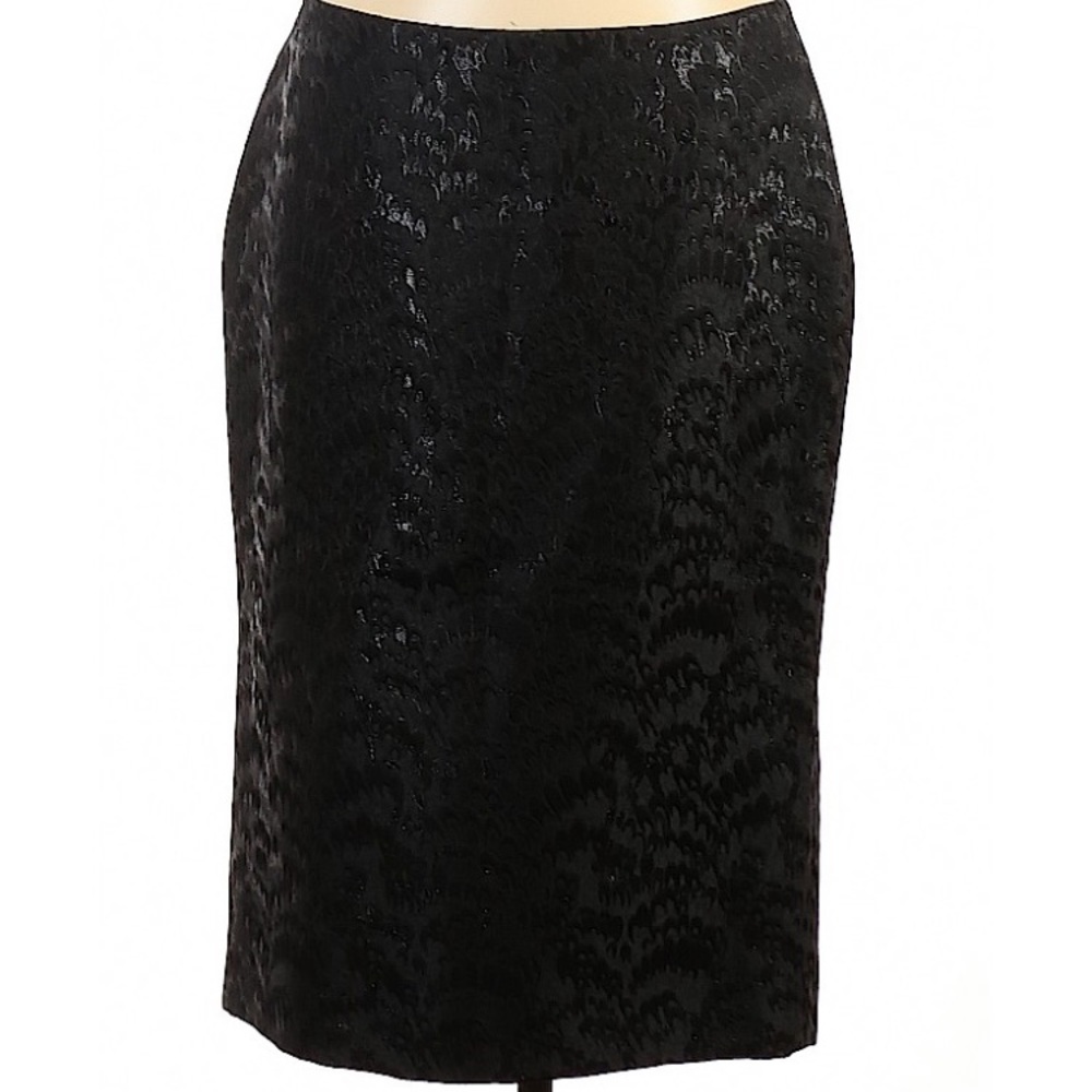 Dolce & Gabbana Black Pencil Skirt